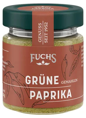 Produktbild von Paprika grün gemahlen