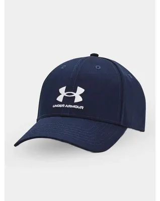 Produktbild von Under Armour Verstellbare Baseballkappe mit Logo von Lockup, Blau One Size