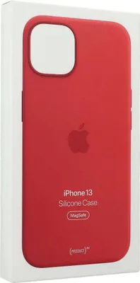 Image de Apple Silicone Backcover MagSafe pour l'Apple iPhone 13 - Rouge