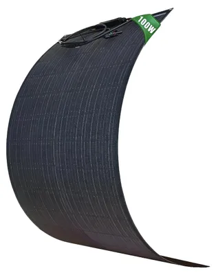 Immagine prodotto di Pannello solare, monocristallino, ad alta efficienza, 1 pannello da 100 W