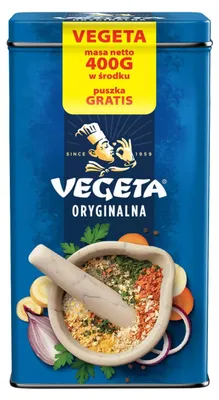Produktbild von Podravka Vegeta 400 g + eine Dose gratis