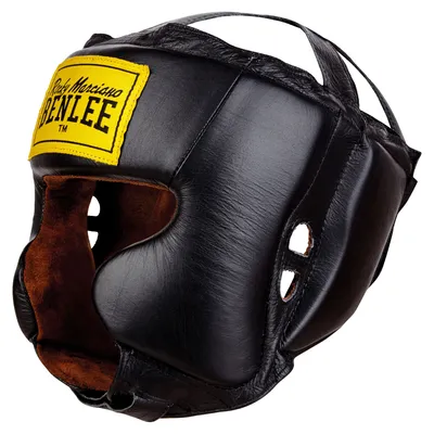 Zdjęcie produktu dla Skórzana ochrona głowy TYSON Black L/XL BENLEE