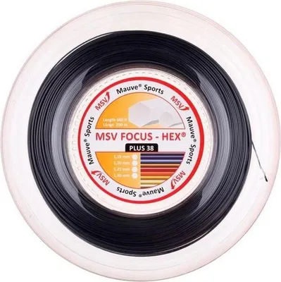 Image de MSV Tennissaite Focus-HEX plus 38 200m schwarz, 355260135200006