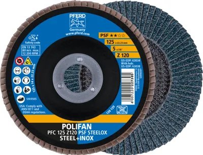 Produktbild von PFERD 67769125, 12,5 cm, 12200 RPM, 120 g, 10 Stück(e)