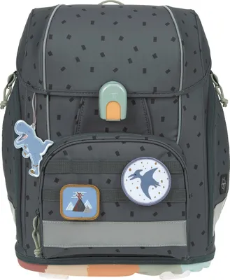 Produktbild von Lässig Schulranzen Set 7-teilig, Boxy Unique Speckles anthracite