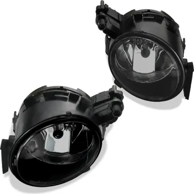 Immagine prodotto di 2x fari fendinebbia vetro chiaro NERO lampadine HB4 per Seat Leon 1P Ibiza 6J Altea
