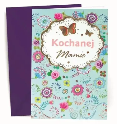 Zdjęcie produktu dla Karnet Kochanej Mamie - Kalpol