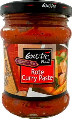 Zdjęcie produktu dla Czerwona pasta curry 220g - Żywność egzotyczna
