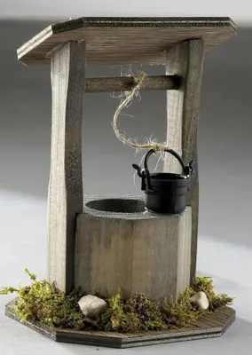 Produktbild von Brunnen für Puppenhaus, Hobby- und Modellbau, 100 mm