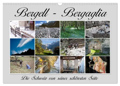 Produktbild von Bergell - Bergaglia (Wandkalender 2027 DIN A3 quer), CALVENDO Monatskalender