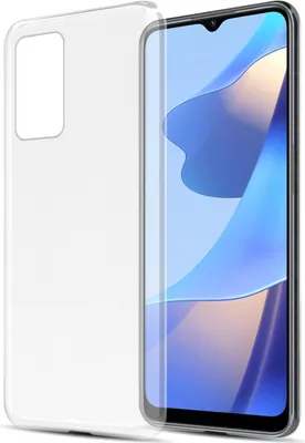Image de Cadorabo Housse pour Oppo A16s / A54s Housse de protection en Transparent Housse TPU Silicone Couverture Etui Case