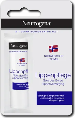 Produktbild von Lippenbalsam, Neutrogena, Pflege und feuchtigkeitsspendende trockene und rissige Lippen, 4.8gr, SPF 4