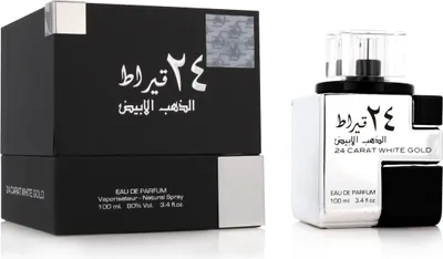 Zdjęcie produktu dla Lattafa 24 Carat White Gold EDP 100 ml UNISEX