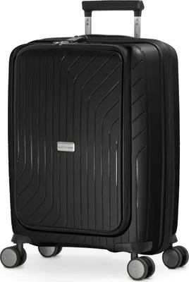 Produktbild von HAUPTSTADTKOFFER TXL - Príručný vozík na batožinu s priehradkou na notebook ľahká palubná batožina 55cm obchodný vozík Carry-On TSA 4 kolieska 40L, čierny