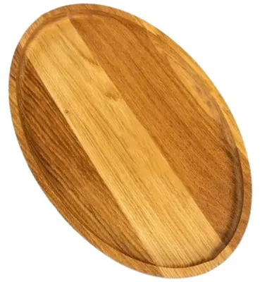Produktbild von Dekotablett aus Holz mit Kante von holz4home®