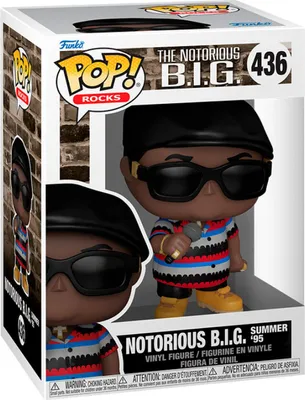 Immagine prodotto di Figurka Funko Pop! Notorious B.I.G. Summer '95 - Winylowa Figurka Popkultury