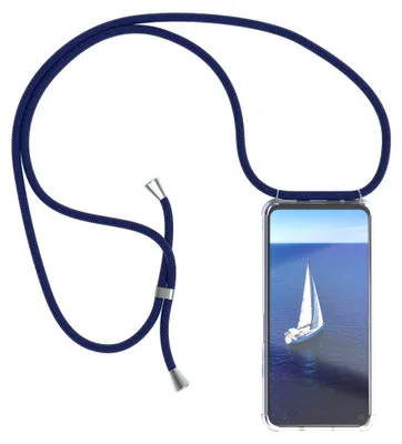 Produktbild von EAZY CASE Handykette mit Hülle für Honor 20 Pro Backcover Handykette, zum Umhängen in Dunkelblau