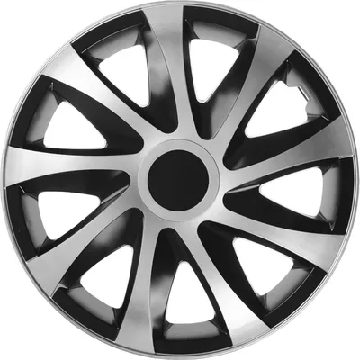 Produktbild von NRM | Puklice Strong 16" Biela a Čierna 4ks
