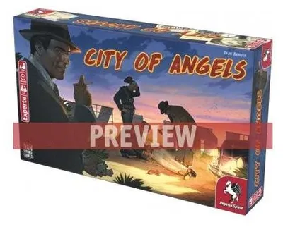 Produktbild von City of Angels – Brettspiel – Pegasus Spiele – 1-5 Spieler – 14+
