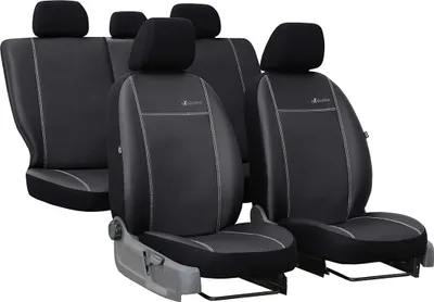 Produktbild von Autositzbezüge Universal Schonbezüge für Auto Exclusive , Schwarz