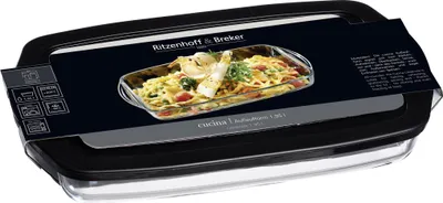 Produktbild von Flirt by R & B Auflaufform Cucina aus Glas 1,95 Liter mit Deckel