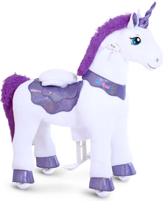 Produktbild von PonyCycle Modell E Reitpferd auf Rollen Reit Einhorn Pferd Reiten Spielzeug - E413