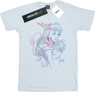 Produktbild von Disney - T-Shirt für Damen BI42908 (4XL) (Weiß)