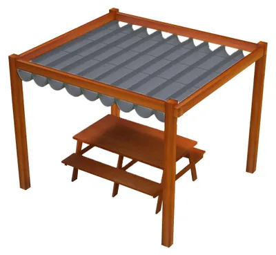 Zdjęcie produktu dla Roleta rzymska pozioma premium Decor 2,5x4 Szary