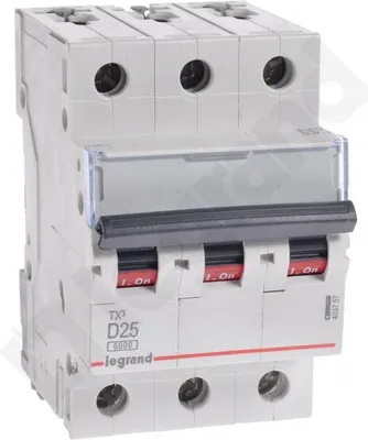 Produktbild von Legrand TX3, Miniatur-Leistungsschalter, Typ D, IP20, 240 - 415 V