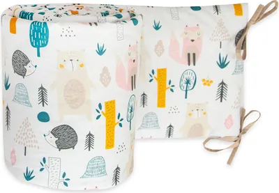 Produktbild von 360x30cm Bettumrandung für 120x60cm Gitterbett