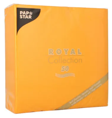 Produktbild von Papstar 82219, Orange, Seidenpapier, Einfarbig, 54 g/m², 400 mm, 400 mm