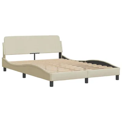 Produktbild von Bettgestell "Dover" Creme 120x200 cm Stoff