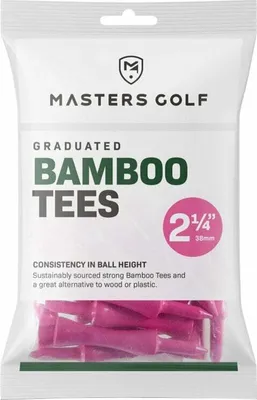 Produktbild von Masters Golf Bamboo Graduated Rosa Golf-Tees