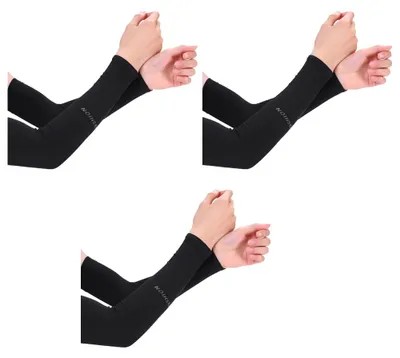 Produktbild von 3 Paar Sonnenschutzhandschuhe, ?rmel aus Eisseide, UV-Schutz?rmel fš¹r Damen und Herren