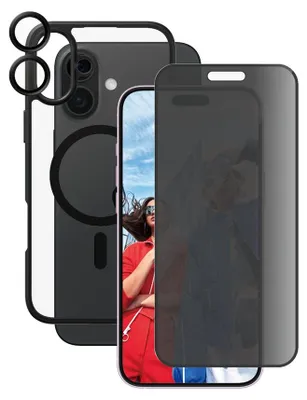 Image de PanzerGlass CARE by PG3-in-1 Privacy iPhone16 6.7 (B1359+P2863+1283)
