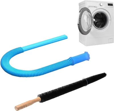 Produktbild von Flusenreiniger Trockner Set mit flexiblem 88cm Schlauch, Universal Staubsauger Aufsatz, Reinigung für Lüftung, Kühlschrank & schwer zugängliche Bereiche