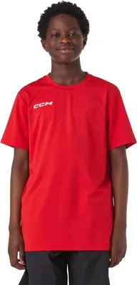Obrázek produktu pro Tričko CCM TEAM TRAINING TEE Junior rot S