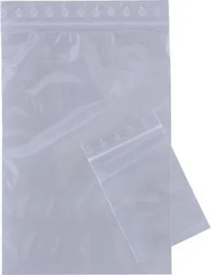 Produktbild von Schnellverschlussbeutel 250x350mm transparent VE=10x100 Stück