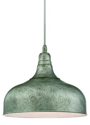Zdjęcie produktu dla Jednopłomienna lampa wisząca Morton stal antyczna