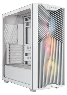 Produktbild von Corsair 3200D RS ARGB Mid-Tower-Gehäuse  White
