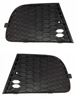 Produktbild von SET Lüftungsgitter GRILL GITTER Stoßstange vorne Für VW POLO 9N 04.2005 - 08.2009 CROSS