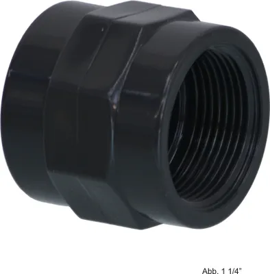 Produktbild von PVC-U Gewindemuffe, Innengewinde, 10 bar, 3/4"