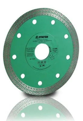 Produktbild von Stehdiamantscheibe O 115R x 222 x 10 mm PORCELANICO SUPER TURBO EXTRAFINO PLATINUM