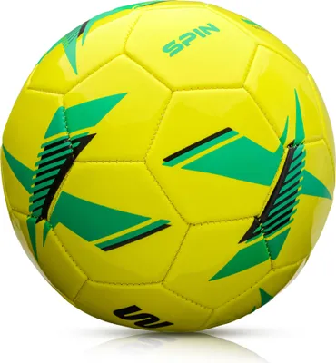 Produktbild von Meteor SPIN Kinder Fußball Ball kleine Sportball Kleinkinder Freizeitball für drinnen und draußen Ball für Mädchen und Jungen Größen:4 żółty