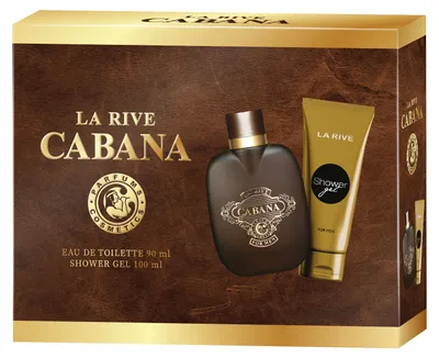 Immagine prodotto di Set regalo La Rive for Men Cabana (Eau de Toilette 90ml+Gel doccia 100ml)