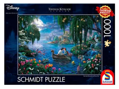 Imagen del producto de Rompecabezas de Disney, "La Sirenita" y el Príncipe Eric, 1000 piezas