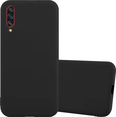 Produktbild von Cadorabo Hülle für Samsung Galaxy A70 / A70s Schutzhülle in Schwarz Handyhülle TPU Silikon Etui Case Cover