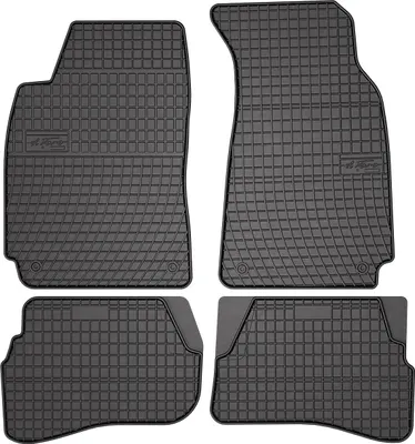 Zdjęcie produktu dla 1997-2005 VW Passat B5 gumowe dywaniki podłogowe czarne 4 szt