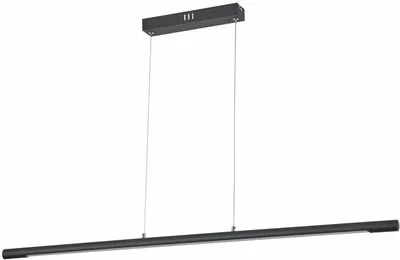 Zdjęcie produktu dla Lampa wisząca LED Branson czarna 18W Neutralna biel 1440lm akryl wym:120x100x2,5cm IP20 Reality