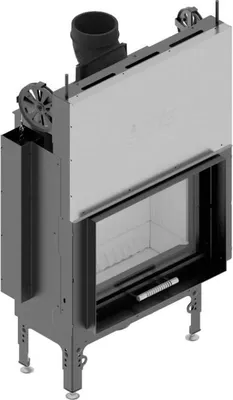 Produktbild von Kaminofen Hitze HST54x39.G 12,2 kW Kaminofeneinsatz Kaminofen Holzofen Kamin Ofen